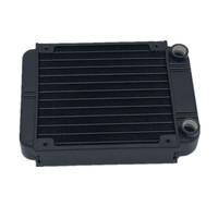 Radiateur de refroidissement par eau de carte graphique de CPU d'ordinateur d'OEM ODM personnalisé radiateur en aluminium usiné CNC de refroidisseur d'eau de 80/90/120/240/360