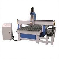 Meilleure machine de découpe et de fraisage du bois 3D à grande vitesse, routeur CNC 4 axes 1300x2500x200mm, moteur de broche 3kW, garantie 1 an