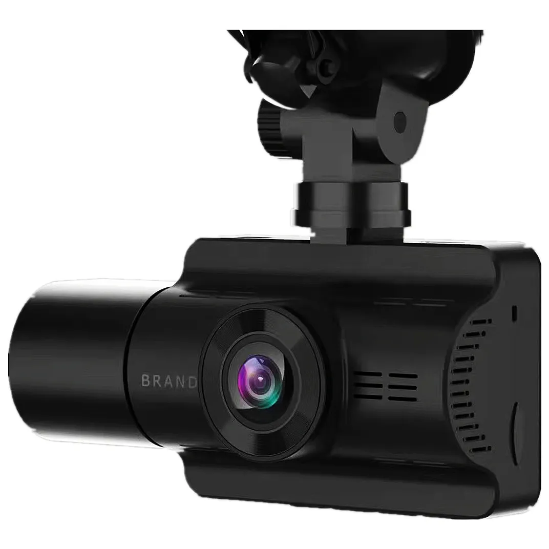 4K HD 24h Parking Car Black Box Night Vision GPS Triple Lens Camera Dash Cam