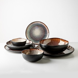 Assiettes et bols en céramique de porcelaine de vente chaude bol à salade de fruits four mariage <span class=keywords><strong>Restaurant</strong></span> assiette et plat <span class=keywords><strong>vaisselle</strong></span> <span class=keywords><strong>vaisselle</strong></span> <span class=keywords><strong>vaisselle</strong></span> - Product Image 2