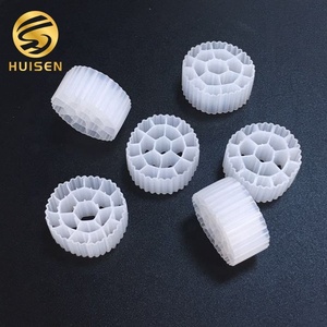 Huisen K2 K1กรองน้ำแบบเคลื่อนย้ายได้สารตัวกลางทางชีวภาพที่ K3สารตัวกลางทางชีวภาพสำหรับการบำบัดของเสีย - Product Image 1