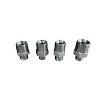 Connecteur de tube droit hydraulique sur mesure de qualité supérieure en acier au carbone et acier inoxydable