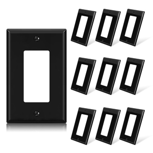 Elegrp trang trí ổ cắm vít tấm Tường, 1-Gang kích thước tiêu chuẩn Decorator bao gồm, thời tiết chuyển đổi ánh sáng Bìa - Product Image 2