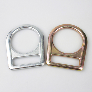Grosir Cincin D JENSAN D-ring Baja Lebar Bagian Dalam Logam Seng Keselamatan Kualitas Tinggi 54Mm Aksesori Anyaman Harness Keselamatan 100 Buah - Product Image 5