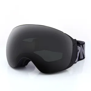 Sferische Lens Mode Magnetische Skibril Gepolariseerde Op Maat Bedrukte Sneeuwbril Voor Wintersport