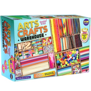 Bộ 1500 Vật Liệu Thủ Công Khổng Lồ Cao Cấp DIY Cho Trẻ Em Hoạt Động Sáng Tạo Lớn Quà Tặng Cho Bé Trai Và Bé Gái - Product Image 1