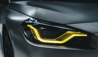 Module de pièces de voiture LED jaunes SJC pour phares BMW G87 M2 G42 Série 2, module DRL jaune (2022 - ACTUEL, UNIQUEMENT POUR LED ADAPTATIVES)