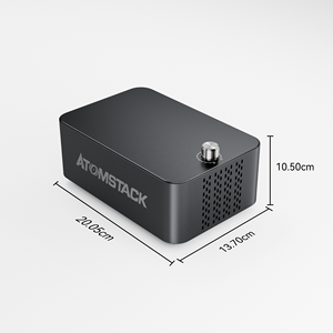 Kit de Bomba de Aire Auxiliar F60, Bomba Doble de 10-60 L/min, Cambio Automático, Nueva Máquina de Grabado Láser A6 A12 A24 A70 <span class=keywords><strong>Pro</strong></span> Max - Product Image 6