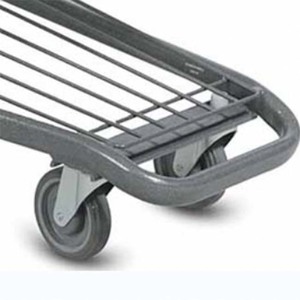 सुपरमार्केट उपयोग के लिए स्टील मेटल शॉपिंग ट्रॉली - Product Image 4