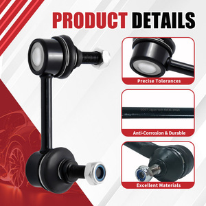 Barra Estabilizadora GDST, Enlace Delantero Izquierdo, Conjunto de Barras de Conexión para Nissan Cube, Frontier, <span class=keywords><strong>Pixo</strong></span>, Qashqai, Versa, X-Trail - Product Image 3