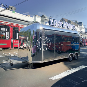 Remolque de Comida Móvil 2025, Camión de Comida con Cocina Completa, Carrito de Comida y Café en Venta - Product Image 5