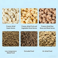 Morceaux de poulet lyophilisés (viande et os) – Présentent une valeur nutritive naturelle, favorisent la santé dentaire – Pack d'essai pour chats et chiens