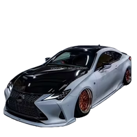 Kit carrosserie en fibre de carbone pour Lexus RC300/RC350 : jupes latérales, diffuseur avant, spoiler de coffre arrière, lèvre de pare-chocs avant - Amélioration personnalisée