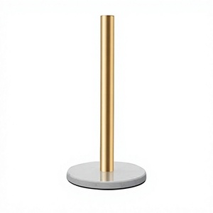 Porte-mouchoirs de table au design admirable, en marbre et métal de la meilleure qualité, fabriqué en Inde. - Product Image 1