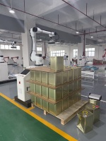 Paletizador Robótico Inteligente, Robot Colaborativo Sin Programación para Línea de Producción de Envasado de Alimentos