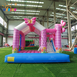 Castillo Inflable Comercial Winsun para Fiestas Infantiles, Sin Plomo, Resistente al Fuego, Impermeable, Certificado CE, Fácil de Instalar, de PVC - Product Image 4