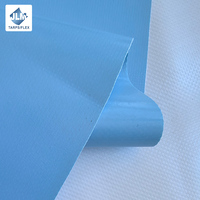 Bâche en PVC enduite de résine |   Tissu Vinylon 500D X 500D |   Tissu en toile imperméable pour l'extérieur
