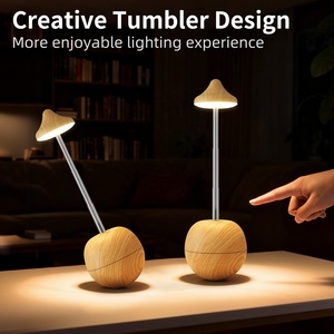 LED DC E14 Rechargeable Modern Decorative Desk/<b>Table</b> Light Remote Control Adjustable Color Temperature for Living Room Bedroom - Product Image 3