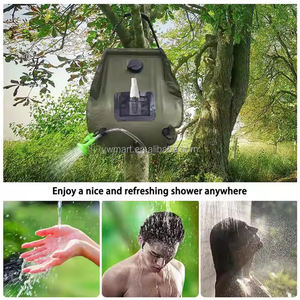 2025 nouveaux produits de bain portables 20L sac de stockage d'eau avec tuyau pommeau de douche pour Camping en plein air voyage bain - Product Image 3