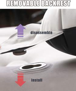 Waterhan Taşınabilir Tek Kişilik Şişme Egzersiz Topu Yumuşak Sırt Desteği PVC Malzeme 105cm Boyut 20kg+ Kapasite Her Mevsim Araba Yolculuğu - Product Image 3