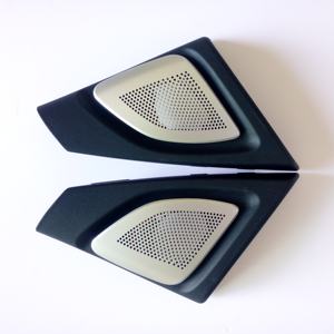 สำหรับ <span class=keywords><strong>B</strong></span>-M-<span class=keywords><strong>W</strong></span> 5 Series สีดำเสาลำโพง COVER 2Pcs ของแท้ฝาครอบลำโพงทวีตเตอร์เสาลำโพง HIFI ระบบ - Product Image 1