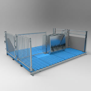 กรงเลี้ยงหมูกรงเลี้ยงหมูปรับขนาดได้อุปกรณ์เลี้ยงหมูสำหรับสถานรับเลี้ยงเด็ก - Product Image 1