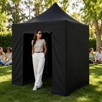Tente publicitaire pliable, imperméable, protection UV, pour salon professionnel, utilisation en exposition, toile Oxford 500D