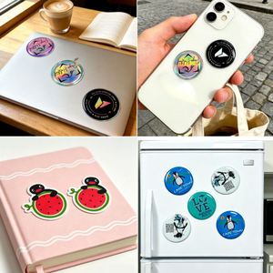 Autocollant en résine 3D personnalisé OEM, autocollant en vinyle imperméable en relief pour voiture, ordinateur portable, skateboard, pack d'autocollants artisanaux - Product Image 5