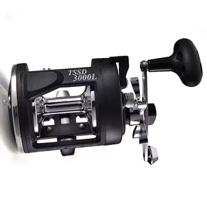 Vente en gros de moulinet de pêche à la traîne à <span class=keywords><strong>2</strong></span> vitesses pour gros gibier moulinet de pêche en mer moulinet de pêche à la traîne - Product Image 5