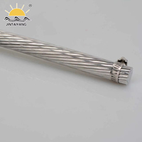 Conductor de Aluminio AAAC de 400 mm, Alta Resistencia a la Tracción, Tamaño Personalizado, para Construcción Industrial y Ferroviaria