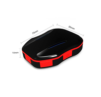 Mini Rastreador GPS 4G Compacto, GPS Oculto GSM 4G Anti-Detección, Rastreador Encubierto con Alarma SOS y Alarma de Caída
