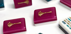 Fichas de Mahjong Americanas Portátiles, Ecológicas, de Tamaño y Color Personalizados, Juego de Viaje Americano, Fichas Artísticas, Acrílico Rojo Laguna - Product Image 5