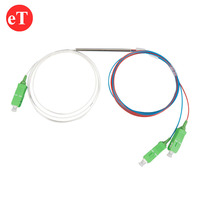 473nm MM Multimode 200um 220/220um 1x2 1*2 Coupleur FBT Séparateur de fibre optique fusionné