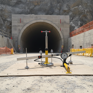 Testador de Carga de Placa YUFENG 300mm, Placa de Carga 5T, Macaco Hidráulico, 1 Ano, Capacidade de Suporte de Fundação Rodoviária, Módulo de Deformação - Product Image 4