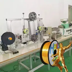 Laboratuvar 3d filament laboratuvarı ekstruder masaüstü 3D yazıcı filament yapma makinesi