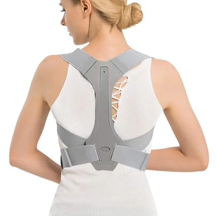 amazon hot sale Unisex Medical shoulder back support brace posture corrector with magnets