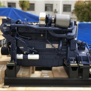 Moteur marin 6 cylindres neuf à démarrage électrique WD12 WP12 327hp 350hp 375hp 400hp pour bateau avec pompe - Product Image 5