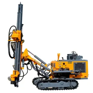 Top Quality KG726 Hidráulica Rig Crawler Montado com Compressor De Ar Parafuso Opcional