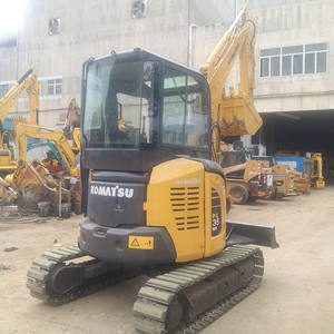 Mini-excavatrice Komatsu d'occasion de 4 tonnes, PC35-PC160, moteur, pompe, boîte de vitesses d'origine japonaise, godet de 0,35 m - Product Image 1