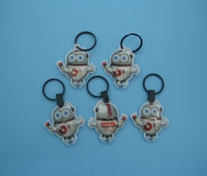 Tùy chỉnh <span class=keywords><strong>Mini</strong></span> Đèn pin keychain với khuyến mãi thiết kế của bạn dẫn ánh sáng đèn flash Móc chìa khóa - Product Image 5