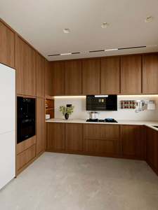 ออกแบบเฟอร์นิเจอร์ครัวทันสมัย ตู้ครัวไม้อัด ทนน้ำ พับได้ อเนกประสงค์ ขายส่งจากโรงงานจีน - Product Image 2