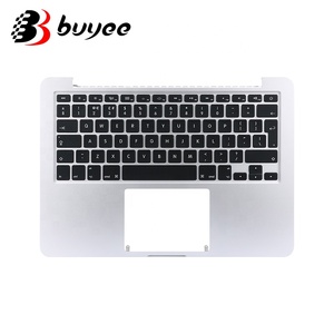 95% nuevo conjunto de carcasa superior para <span class=keywords><strong>MacBook</strong></span> <span class=keywords><strong>Pro</strong></span> 13 "A1502 <span class=keywords><strong>2015</strong></span> carcasa superior + teclado de EE. UU. y reemplazo retroiluminado - Product Image 1