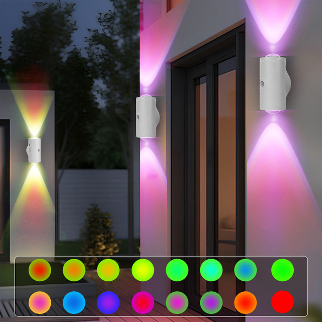 LED Motion Sensor Night Light Rechargeable Stair Wireless Magnetic Wall Lamp Cordless Light for Steps Bedroom Hallway Courtyard