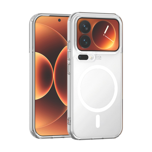 Bayer 1.5MM PC TPU Magnetic Clear Shockproof Mobile Phone Case for Xiaomi 17 Ultra for Redmi K90 for Xiaomi 17 Pro Max