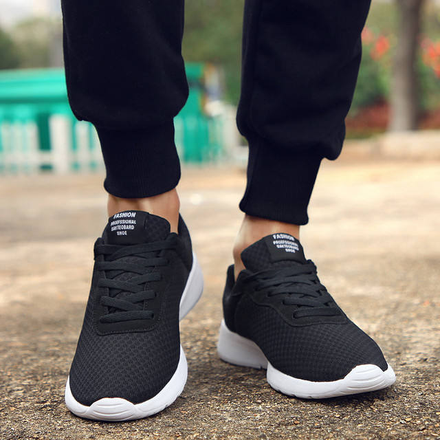 New Women Casual Shoes Lace up Couple Men Lightweight Comfortable
