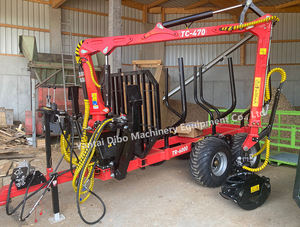 Tracteur de machine forestière <span class=keywords><strong>treuil</strong></span> de grue à grumes hydraulique à attelage 3 points grappin rotatif à bois machines d'exploitation forestière avec <span class=keywords><strong>télécommande</strong></span> - Product Image 6