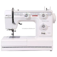 Machine à coudre compacte Janome L-392 à point de recouvrement, contrôlée par ordinateur, avec 22 motifs de points, pour la couture à domicile, en vente