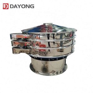 Máquina de tamiz de pantalla vibratoria rotativa de China para frutas en polvo fino con motor como componente central - Product Image 4