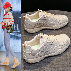 Nouvelles Chaussures de Sport Coréennes d'Été 2026 pour Femmes, Style Running, avec Talon Rehaussé Intérieur, en Maille Respirante - Product Image 2