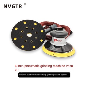 Máy chà nhám khí nén 6 inch có hệ thống thu bụi, loại rung, máy mài khô dùng cho sửa chữa thân xe, đánh bóng & chuẩn bị bề mặt - Product Image 2